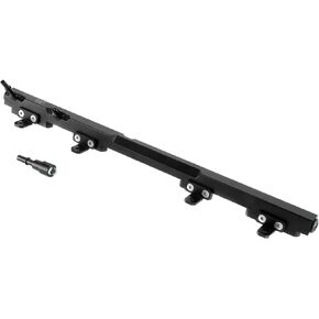 for 1988-2006 Jeep Cherokee XJ Wrangler TJ YJ Billet Aluminum Performance Fuel Rail RED 1989 1990 1991 1992 1993 1994 1995 1996 1997 1998 1999 2000 2001 2002 2003 2004 2005