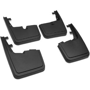 DNA MOTORING WFMK-002 Mud Guard Splash Flap [for 15-18 Ford F150 Without OE Wheel Lip Moulding]