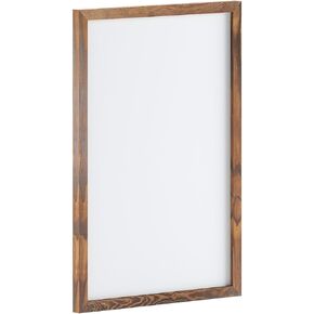 Flash Furniture Bristol Wall Mount White Board, Included Dry Erase Marker, 4 Magnets, Eraser, Commercial Grade for Home or Business, 20" x 30", Whitewashed