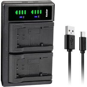 Kastar LTD2 USB Battery Charger Replacement for JVC Everio GZ-E225, Everio GZ-E245, Everio GZ-E265, Everio GZ-E280, Everio GZ-E300 GZ-E300AU GZ-E300BU GZ-E300WU, Everio GZ-E306