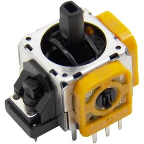 Hall Effect Joystick 3D Analog Stick Sensor Module Replacement Compatible with Sony Playstation 5 PS5 Controller (1pc)