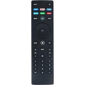 جهاز تحكم عن بعد بديل XRT140 مناسب للتلفزيون الذكي Vizio LED V405-H19 V705-H13 V655-H19 V505-H19 OLED55-H1 OLED65-H1 مع أزرار التطبيق المختصرة Vudu Netflix Primevideo Xumo Hulu Redbox Watchfree