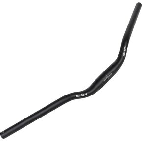 Satori ROXETTA الرحلات والرحلات دراجة دراجة سبائك الألومنيوم اجتاحت الظهر شقة الناهض المقود 31.8x660mm - ارتفاع 37 مم - اكتساح 30 درجة in Kuwait