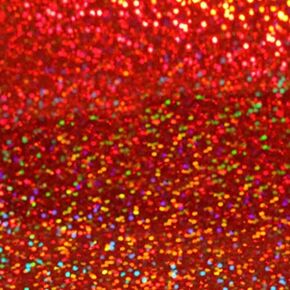 Siser Holographic Heat Transfer Vinyl 20" x 1 Foot (Orange)