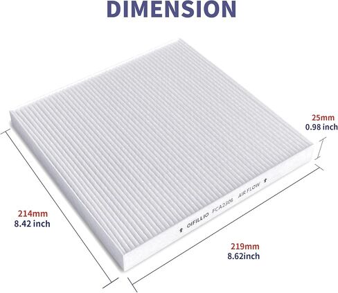 Cabin Air Filter for Freightliner M2 106 112, 108SD 122SD 114SD Trucks Select Models, ABP N10g 36000006, AF26427, PA5359, 49082, P614547, PA10188 Spongy Electrostatic Fiber Filter 2pcs in Kuwait