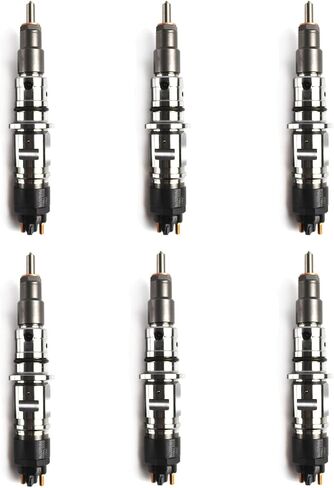 PANGOLIN 0445120050 0445120185 68027067AA Fuel Injector Common Rail Injector 6PCS for 07-12 Dodge RAM 2500/3500 Cummins 6.7L Pickup 4X4 Aftermarket Parts in Saudi Arabia