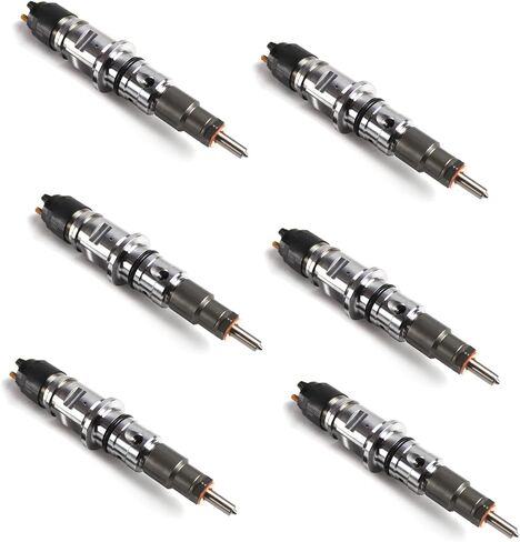 PANGOLIN 0445120050 0445120185 68027067AA Fuel Injector Common Rail Injector 6PCS for 07-12 Dodge RAM 2500/3500 Cummins 6.7L Pickup 4X4 Aftermarket Parts in Saudi Arabia