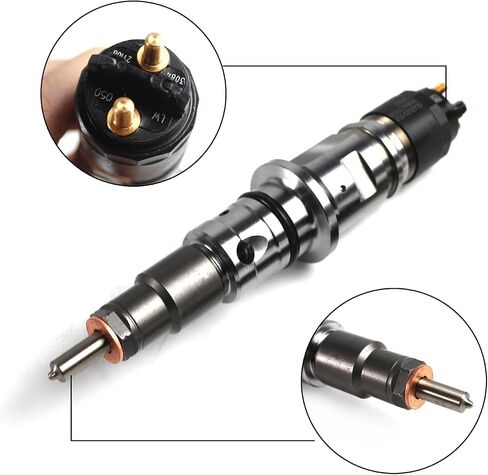 PANGOLIN 0445120050 0445120185 68027067AA Fuel Injector Common Rail Injector 6PCS for 07-12 Dodge RAM 2500/3500 Cummins 6.7L Pickup 4X4 Aftermarket Parts in Saudi Arabia