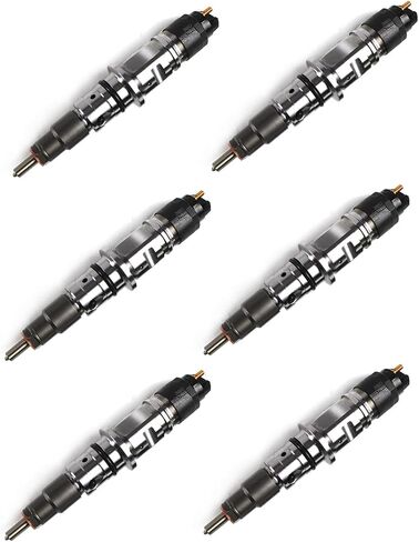 PANGOLIN 0445120050 0445120185 68027067AA Fuel Injector Common Rail Injector 6PCS for 07-12 Dodge RAM 2500/3500 Cummins 6.7L Pickup 4X4 Aftermarket Parts in Saudi Arabia