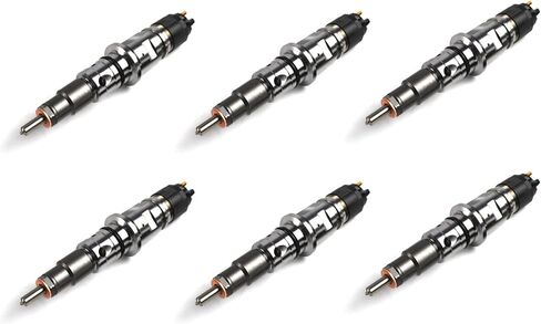 PANGOLIN 0445120050 0445120185 68027067AA Fuel Injector Common Rail Injector 6PCS for 07-12 Dodge RAM 2500/3500 Cummins 6.7L Pickup 4X4 Aftermarket Parts in Saudi Arabia