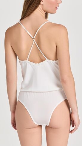 Women's Showstopper Charmeuse Lace Teddy in Saudi Arabia