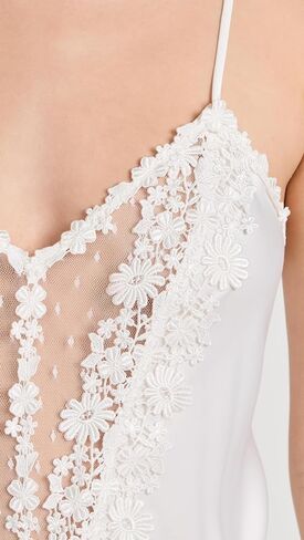 Women's Showstopper Charmeuse Lace Teddy in Saudi Arabia