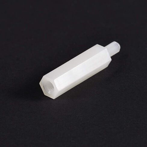 uxcell M3x7mm+6mm Male-Female Hex Nylon PCB Motherboard Spacer Standoff for FPV Drone Quadcopter, Computer & Circuit Board White 150pcs in Saudi Arabia