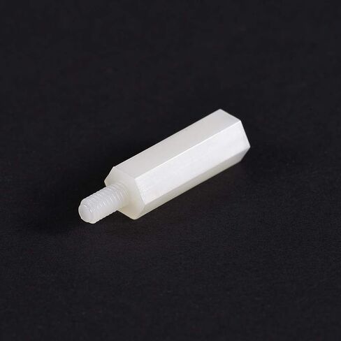 uxcell M3x7mm+6mm Male-Female Hex Nylon PCB Motherboard Spacer Standoff for FPV Drone Quadcopter, Computer & Circuit Board White 150pcs in Saudi Arabia