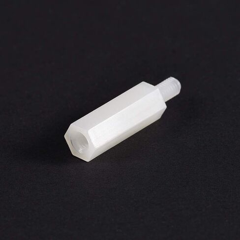 uxcell M3x7mm+6mm Male-Female Hex Nylon PCB Motherboard Spacer Standoff for FPV Drone Quadcopter, Computer & Circuit Board White 150pcs in Saudi Arabia