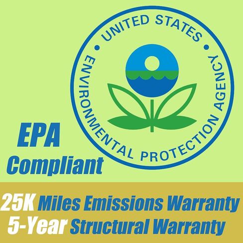 3" Inlet/Outlet Universal Catalytic Converter Stainless Steel (EPA Compliant) in Saudi Arabia
