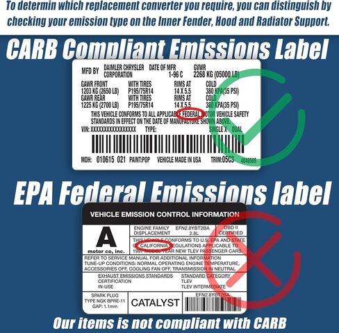 3" Inlet/Outlet Universal Catalytic Converter Stainless Steel (EPA Compliant) in Saudi Arabia