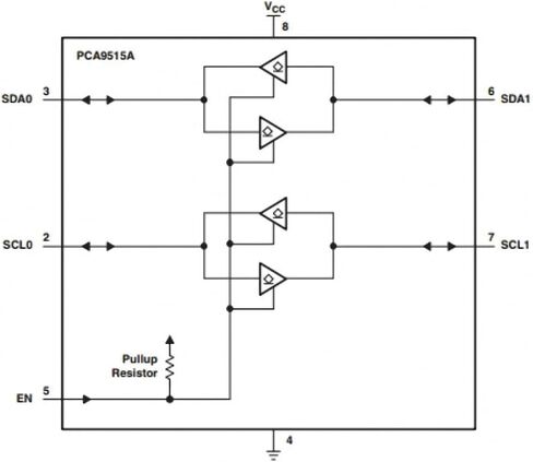 3 pcs CJMCU-9515 400KHz PCA9515A Dual Bidirectional I2C Bus/SMBus Repeater Module I2C Buffer Module Board in Saudi Arabia
