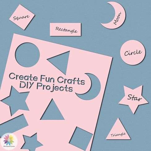 مركز لوحة السجادة، 10 عبوات مقاس 8.5 × 11 لوحات حصيرة غير مقطوعة بألوان مختلطة/ألواح دعم للحرف اليدوية والإطارات والصور والمزيد in Kuwait