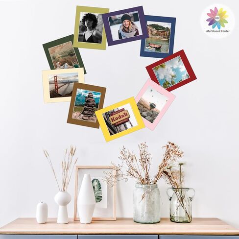 مركز لوحة السجادة، 10 عبوات مقاس 8.5 × 11 لوحات حصيرة غير مقطوعة بألوان مختلطة/ألواح دعم للحرف اليدوية والإطارات والصور والمزيد in Kuwait