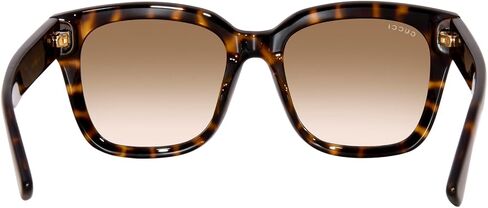 Gucci GG1338SK 002 Havana/Brown Gradient Square 54mm Women's Sunglasses in Saudi Arabia