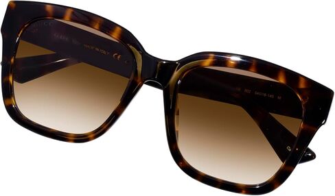 Gucci GG1338SK 002 Havana/Brown Gradient Square 54mm Women's Sunglasses in Saudi Arabia