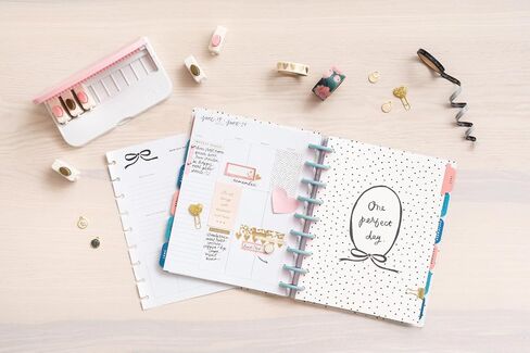 American Crafts - Adjustable Planner Punch Board, 7 Piece (6 Hole Punch) in Saudi Arabia