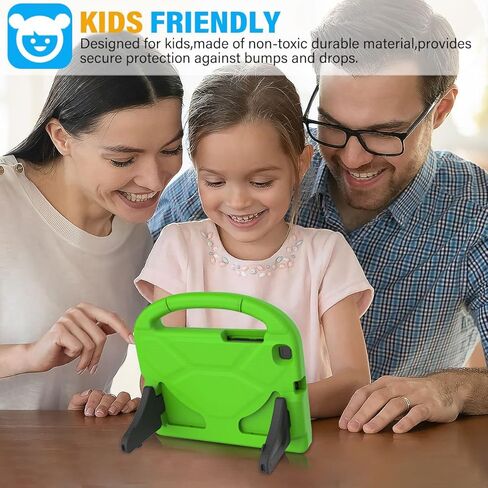 حافظة SUPLIK للأطفال لهاتف Samsung Galaxy Tab A 8.0 بوصة 2019 فقط (SM-T290/T295)، حافظة Galaxy Tab A 8.0 2019 مع واقي شاشة، غطاء واقٍ متين بمقبض مقاوم للصدمات، وردي in Kuwait