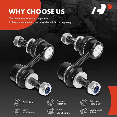 A-Premium 2 x Front Sway Bar Links Stabilizer Bar Links, Compatible with Subaru Legacy 2010-2015 in Saudi Arabia