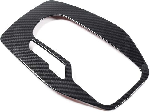 Voodonala for Camaro Accessories Gear Shift Cover Trim for Chevrolet Camaro 2017 Up (Carbon Fiber Grain 1Pc) in Saudi Arabia
