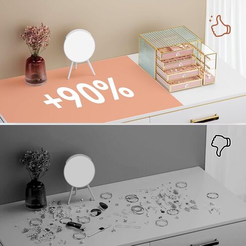 Jewelry Box Tempered Glass 5-Drawer Jewelry Organizers and storage, Large Jewelry Boxes & Organizers With Velvet Necklaces Earring Organizer. in Kuwait