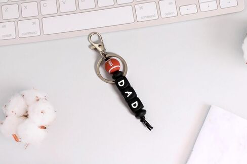 Dad Gifts for Father’s Day, Sports Dad Keychain for Birthday Christmas from Daughter Son Wife in Saudi Arabia