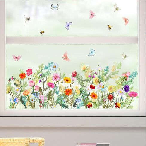 2PCS Home Decoration Sticker, Wall Quotes Decor Stickers Window Decals for Glass Wood Windows Wall Stickers for Kid Bedroom Living Room Window Clings for Smooth Surface (Bird) in Saudi Arabia