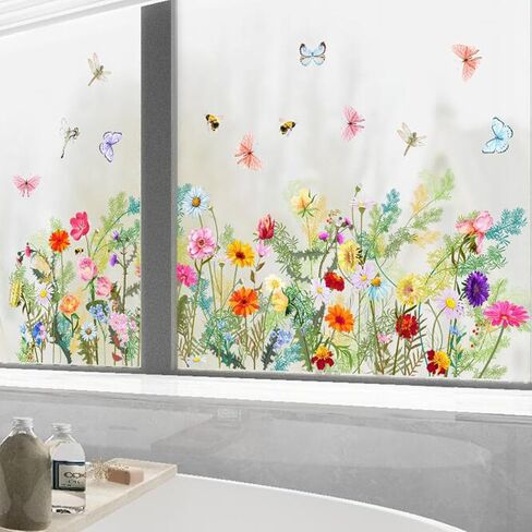 2PCS Home Decoration Sticker, Wall Quotes Decor Stickers Window Decals for Glass Wood Windows Wall Stickers for Kid Bedroom Living Room Window Clings for Smooth Surface (Bird) in Saudi Arabia