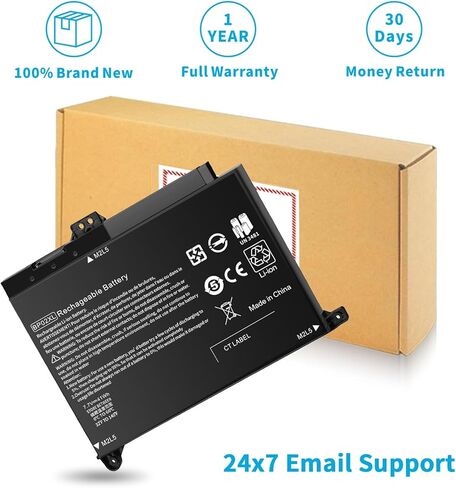 بطارية BP02XL جديدة لجهاز HP Pavilion PC 15-AU010WM 15-AU018WM 15-AU151WM 15-AU161WM 15-AU123CL 15-AW053NR 15-AW002LA TPN-Q172 HSTNN-UB7B HSTNN-LB7H BPO2XL 849569-421 8499 09-850 849909-855 in Kuwait