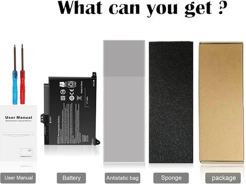 بطارية BP02XL جديدة لجهاز HP Pavilion PC 15-AU010WM 15-AU018WM 15-AU151WM 15-AU161WM 15-AU123CL 15-AW053NR 15-AW002LA TPN-Q172 HSTNN-UB7B HSTNN-LB7H BPO2XL 849569-421 8499 09-850 849909-855 in Kuwait