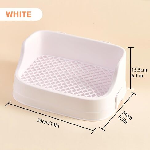 Rabbit Litter Box, Small Animals Litter Tray for Cage Detachable Bedding Litter Pan Potty Toilet Trainer Corner for Pet Rabbits Guinea Pigs Hamsters Chinchillas (Green) in Saudi Arabia
