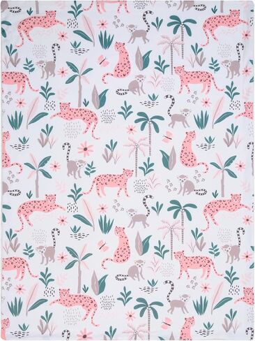 Lambs & Ivy Enchanted Safari Animals White Ultra Soft Jungle Baby Blanket in Saudi Arabia