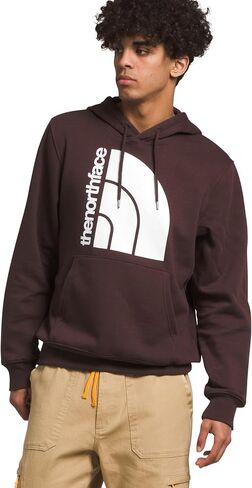 THE NORTH FACE Men's Jumbo Half Dome Hoodie, Coal Brown/TNF White, Large in Saudi Arabia