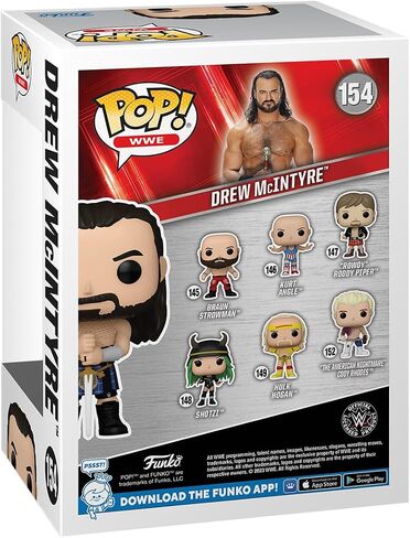 Funko Pop! WWE: Drew Mc Intyre in Saudi Arabia