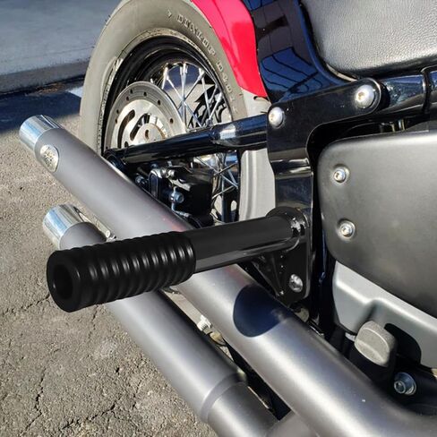 Passenger Foot Peg Rear Crash Bars Chrome Compatible with 2018-2024 Harley Softail Street Bob Low Rider Heritage Softail Classic in Saudi Arabia