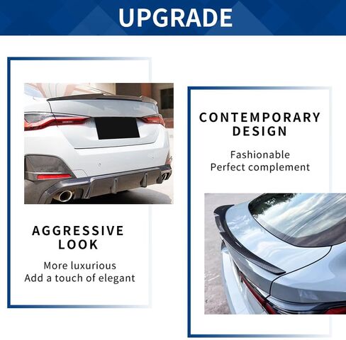 سبويلر من ألياف الكربون I4 G26 متوافق مع (2021-2024) 4-Series G26 / I4 4-Door Gran Coupe in Kuwait