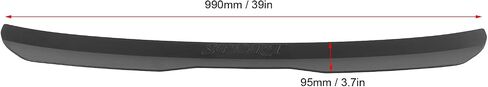 KIMISS Rear Roof Spoiler, Hatchback Car Universal Rear Roof Spoiler Wing Trunk Tail Replacement for MK1 Mk2 Mk3 MK4 MK5 MK6 MK7 2000-2021 in Saudi Arabia