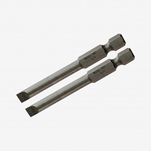 Wiha Slotted 70mm Power Bits, 2 Pack in Saudi Arabia