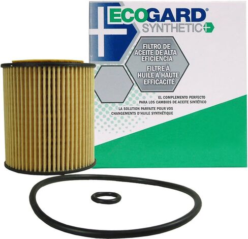 فلتر زيت المحرك خرطوشة بريميوم S5505 من ECOGARD للزيوت الاصطناعية يناسب Mazda 3 2.3L 2004-2009، 6 2.3L 2003-2008، 6 2.5L 2009-2012، 5 2.3L 2006-2010، CX-7 2.3L 2007-2009 in Saudi Arabia