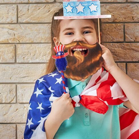 24 Pcs 4th of July Pens Bulk Gifts Fourth of July Ballpoint Pens Patriotic USA Pen with Star Top Hat 0.7 mm Black Ink Pen for American National Independence Day Party Favor Office Supplies in Saudi Arabia