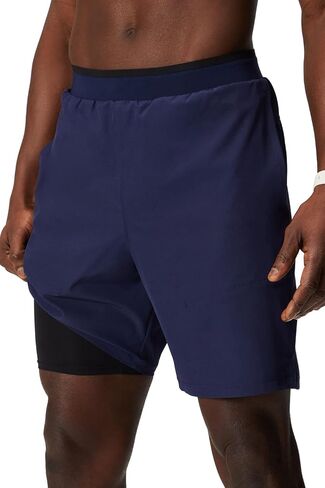 شورت Fabletics الرجالي The Fundamental (مبطن)، التمرين، الجري، التدريب، صالة الألعاب الرياضية، اليوغا، خفيف الوزن للغاية، رياضي in Saudi Arabia