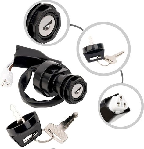 Ignition Key Switch ‎27005-56719 for Kawasaki Brute Force 650 KVF650 2005-2013 / Brute Force 750 KVF750 2005-2017 / Prairie 700 KVF700 2004-2006 / KFX700 KSV700 2004-2009 in Kuwait