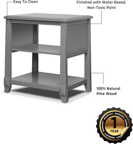 Sorelle Furniture Berkley Baby Dresser – Dresser for Nursery, Kids Bedroom Furniture, Dresser Drawers, Nightstand for Child’s Room with Drawers, Nursery Furniture for Infant in Saudi Arabia