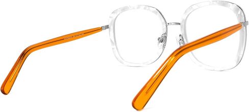 VOOGLAM Oversize Square Blue Light Blocking Glasses for Women Anti UV Eyestrain Eyewear Caroline in Saudi Arabia